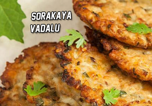 సొరకాయ వడలు!